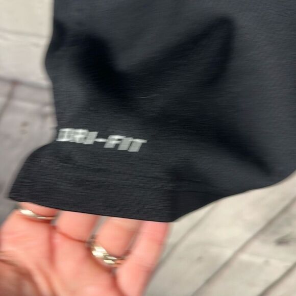 Nike NFL On Filed Baltimore Ravens Black Polo Short sleeve Size XL Dri Fit - Picture 3 of 10